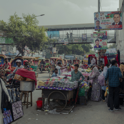 Bangladesh - November, 2025. 
Dhaka City 

In times of the interim government - Streetshots. Exact Caption on request.