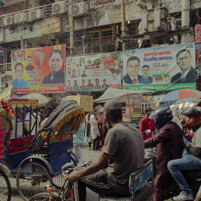 Bangladesh - November, 2025. 
Dhaka City 

In times of the interim government - Streetshots. Exact Caption on request.
