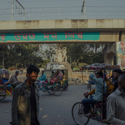 Bangladesh - November, 2025. 
Dhaka City 

In times of the interim government - Streetshots. Exact Caption on request.